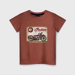 Детская футболка Indian motorcycle 1901