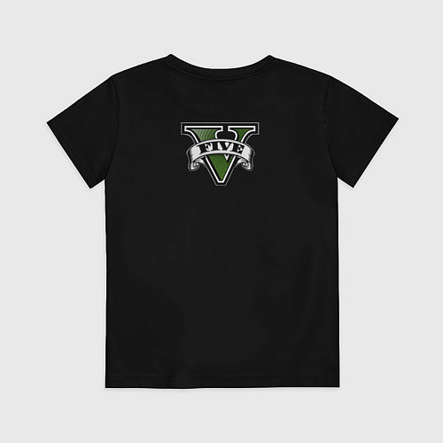 Детская футболка GTA Man reload / Черный – фото 2