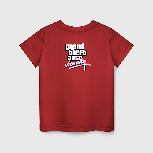 Детская футболка GTA 3 Girl / Красный – фото 2