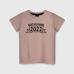 Детская футболка Выпускник 2022
