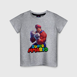 Детская футболка Супер Ммарио Супер Марио ММА
