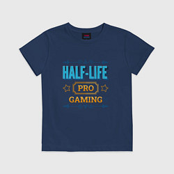 Футболка хлопковая детская Игра Half-Life PRO Gaming, цвет: тёмно-синий