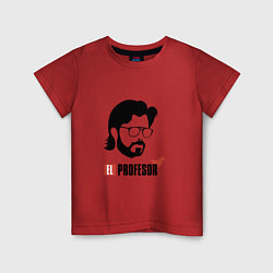 Детская футболка Money Heist - El Professor