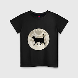 Детская футболка Лунная кошечка