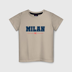 Детская футболка Milan FC Classic