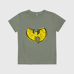 Футболка хлопковая детская Style Wu-Tang, цвет: авокадо