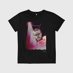 Футболка хлопковая детская Райан Гослинг - Зубочистка нужна?, цвет: черный