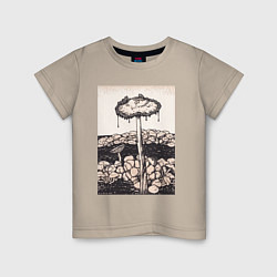Детская футболка Dripping Mushroom