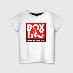 Детская футболка Boxing team russia