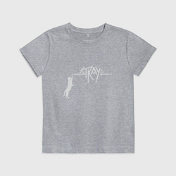 Футболка хлопковая детская Stray Street, цвет: меланж