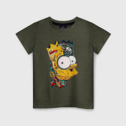 Детская футболка Cyber-Bart - Simpsons family