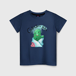Детская футболка Кактус: спокойной ночи