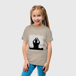 Футболка хлопковая детская World Violation Tour Depeche Mode, цвет: миндальный — фото 2