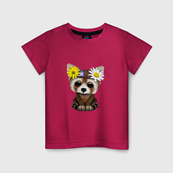 Детская футболка Мир - Красная Панда