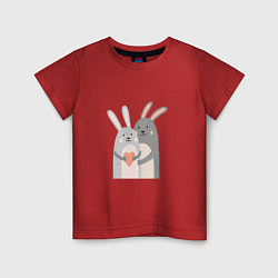 Детская футболка Rabbits Love