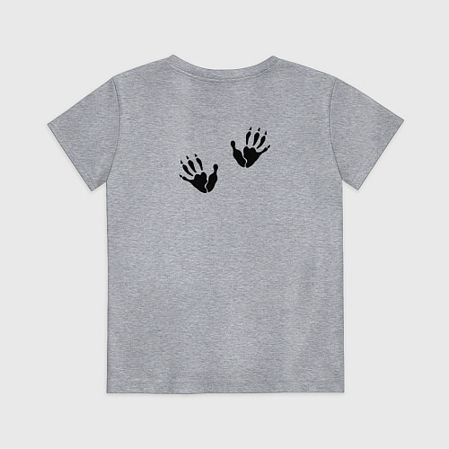 Детская футболка Удивлённый опоссум / Меланж – фото 2