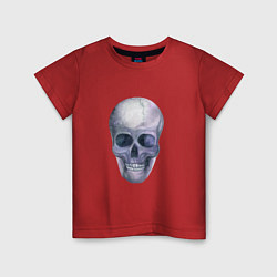Детская футболка Большой череп