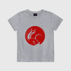 Футболка хлопковая детская Red Rabbit, цвет: меланж