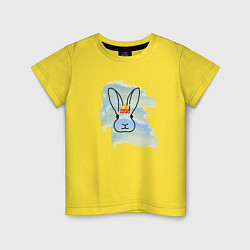 Детская футболка Водяной кролик- символ Нового 2023 года
