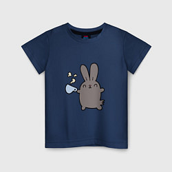 Детская футболка Чайный кролик