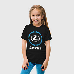 Футболка хлопковая детская Lexus в стиле Top Gear, цвет: черный — фото 2