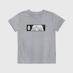Футболка хлопковая детская Аня форджер - Хехе, цвет: меланж