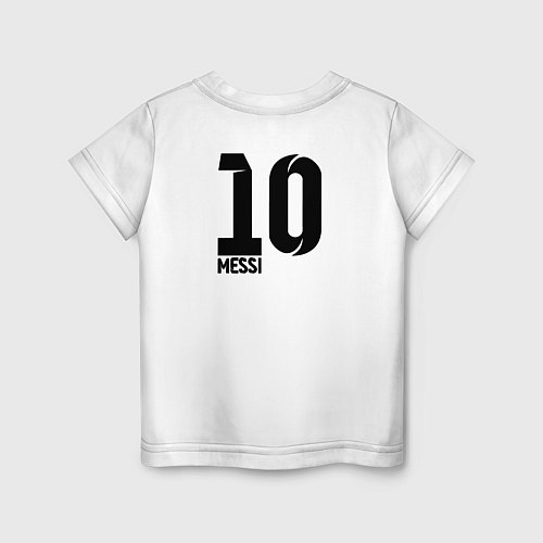 Детская футболка Лионель Месси Happy New Year / Белый – фото 2