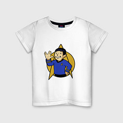 Детская футболка Spoke - vault boy