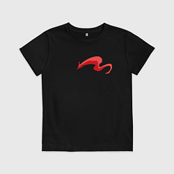 Футболка хлопковая детская Dark Souls, цвет: черный