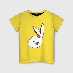 Детская футболка Милая крольчиха