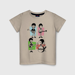 Детская футболка The Beatles - drawing - sketch