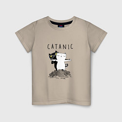 Детская футболка Catanic quote