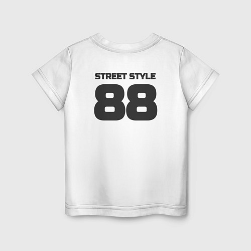 Детская футболка Street style / Белый – фото 2