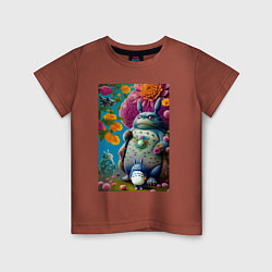Детская футболка My neighbor Totoro - neural network - fantasy