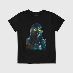 Футболка хлопковая детская ArmorMan, цвет: черный