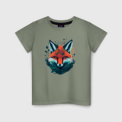 Детская футболка Огненная лисица