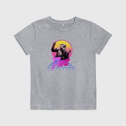 Футболка хлопковая детская Dune retro game, цвет: меланж