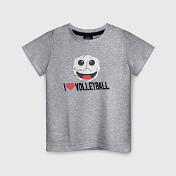 Детская футболка Волейбольный смайл