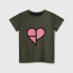 Детская футболка Сердечко BLACKPINK
