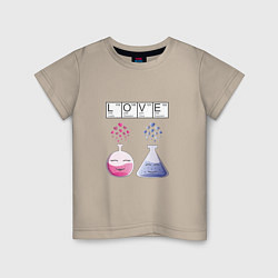 Детская футболка Химия любви