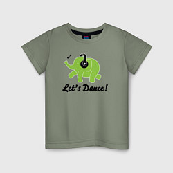 Детская футболка Слоник танцуй