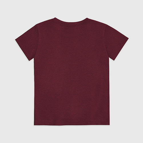 Детская футболка Конгас барабан танец De la salsa / Меланж-бордовый – фото 2
