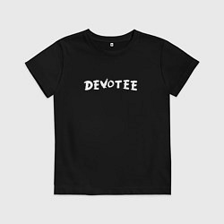 Футболка хлопковая детская Depeche Mode - Devotee Mode, цвет: черный