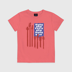 Детская футболка USA rock