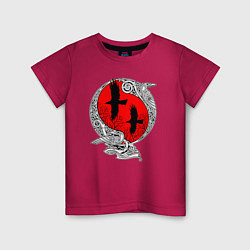 Детская футболка Вороны Одина - кельтский узор