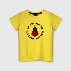 Детская футболка Rocking around the christmas tree