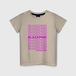 Детская футболка Blackpink kpop - музыкальная группа из Кореи