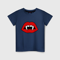 Детская футболка Поцелуй дракулы