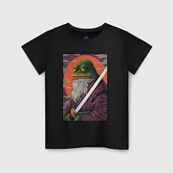 Детская футболка Pepe samurai