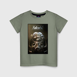 Детская футболка Fallout armour poster